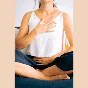 Girl doing yoga